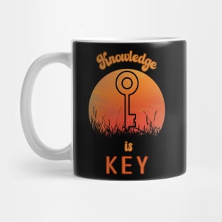 Knowledge is key Mug